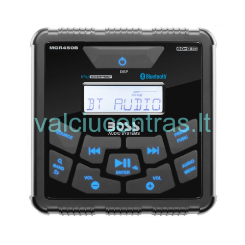 BOSS media grotuvas MGR450B 4 X 60W BOSS media grotuvas MGR450B 4 X 60W